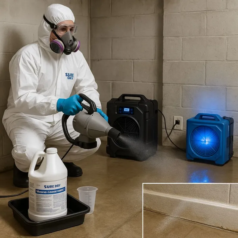 Sanitization and Odor Removal process in Jefferson, NH